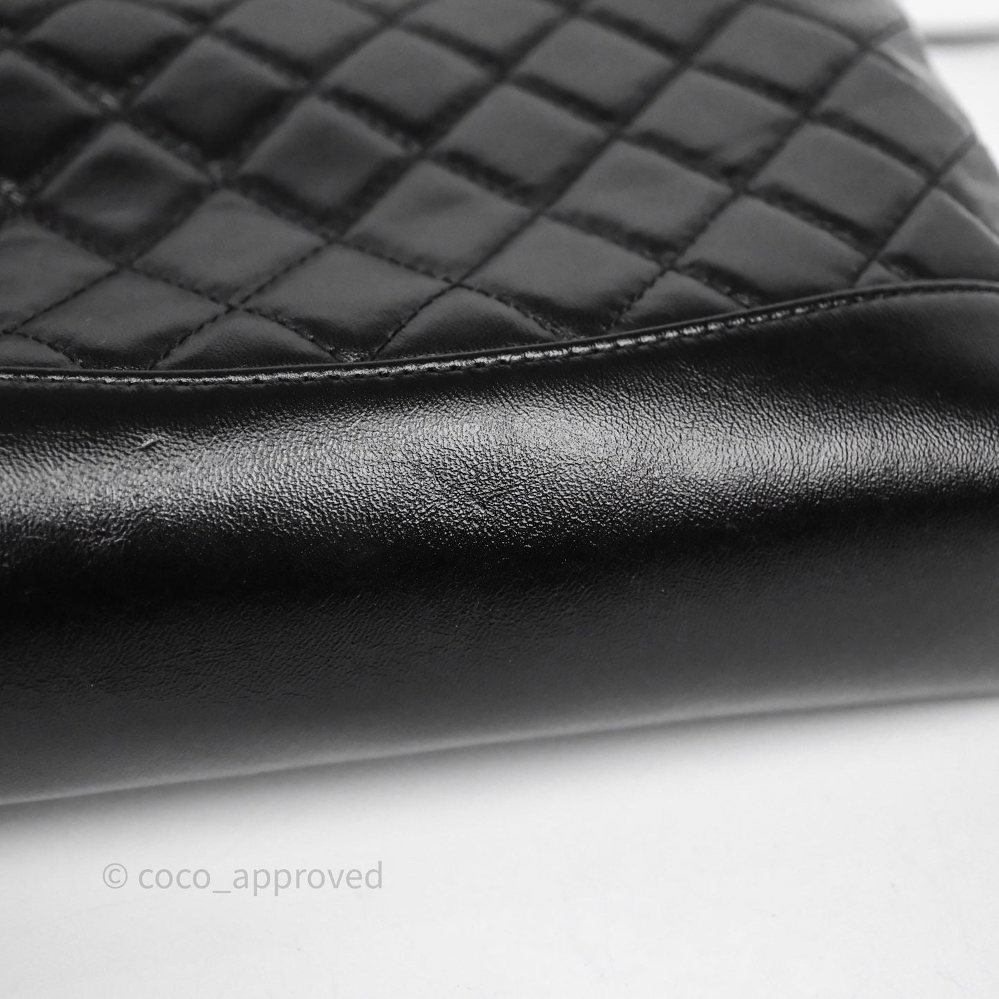 Chanel 31 Mini Black Shiny Lambskin Gold Hardware