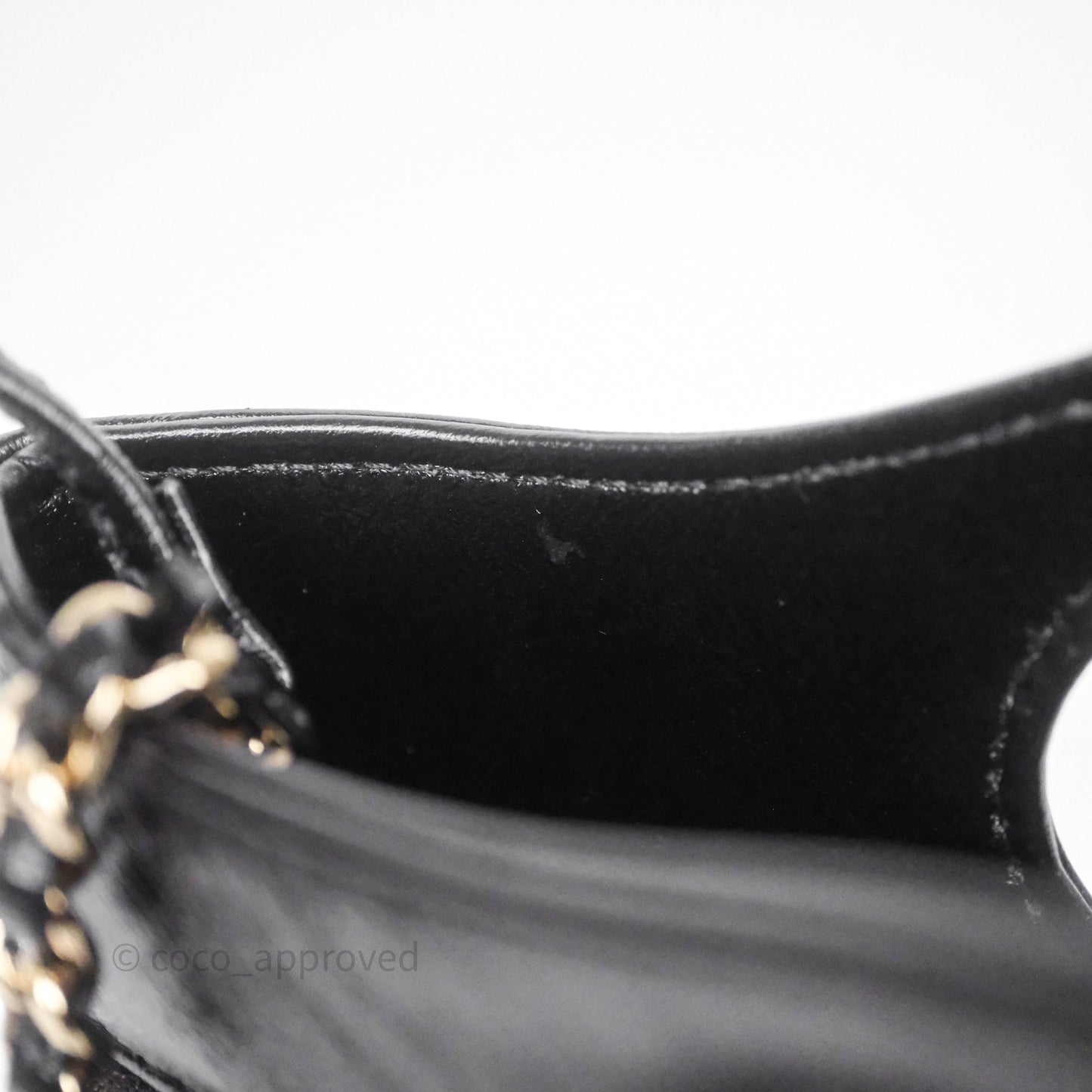 Chanel 31 Mini Black Shiny Lambskin Gold Hardware