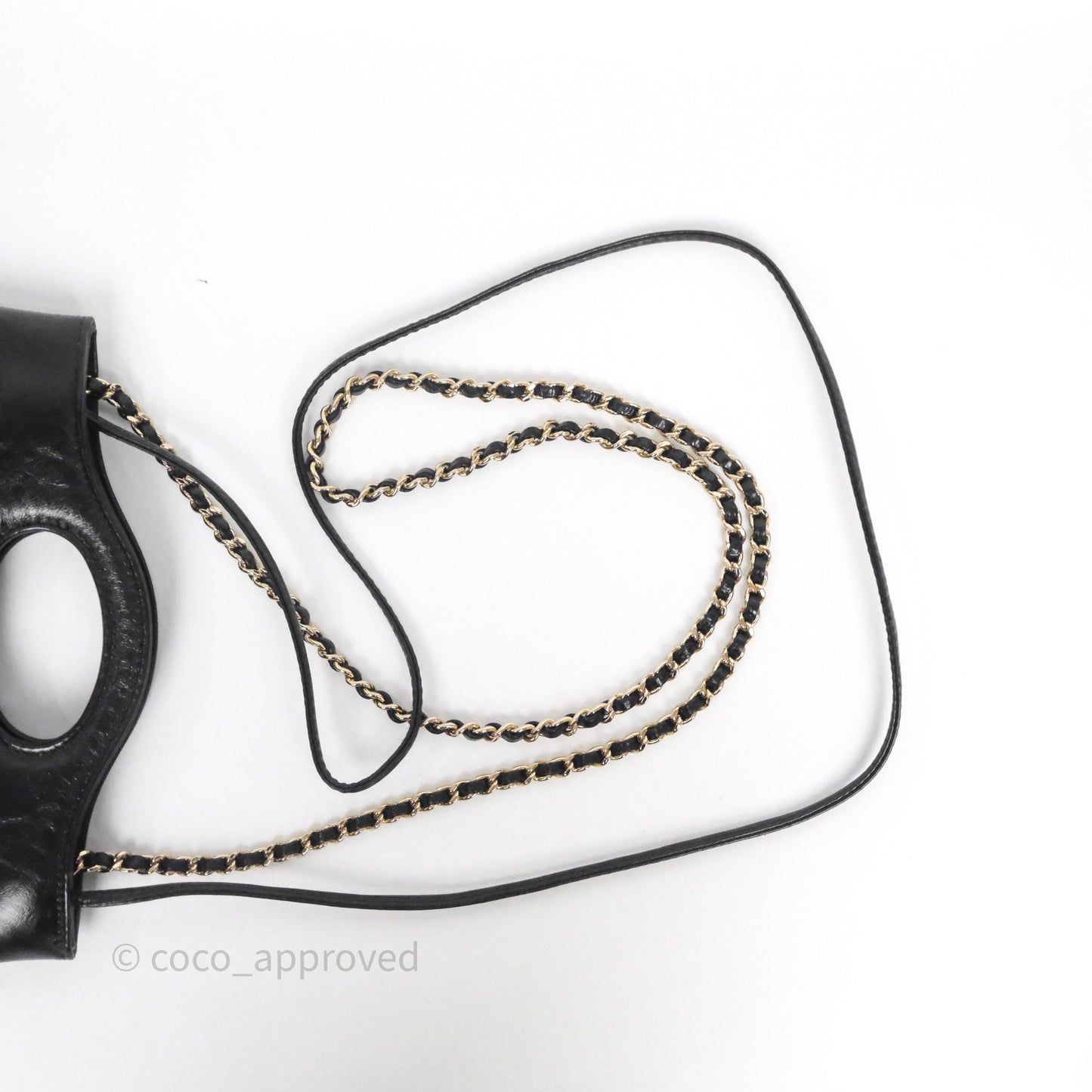 Chanel 31 Mini Black Shiny Lambskin Gold Hardware