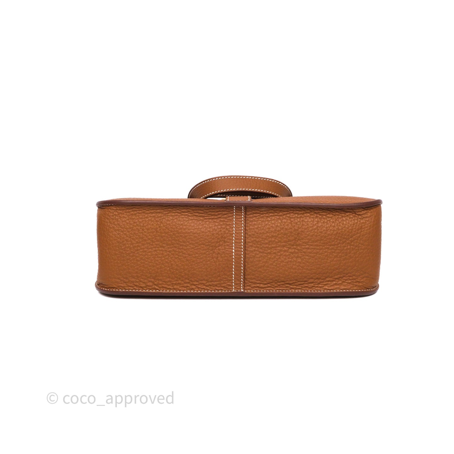 Hermès Halzan 31 Gold 37 Clemence Gold Hardware