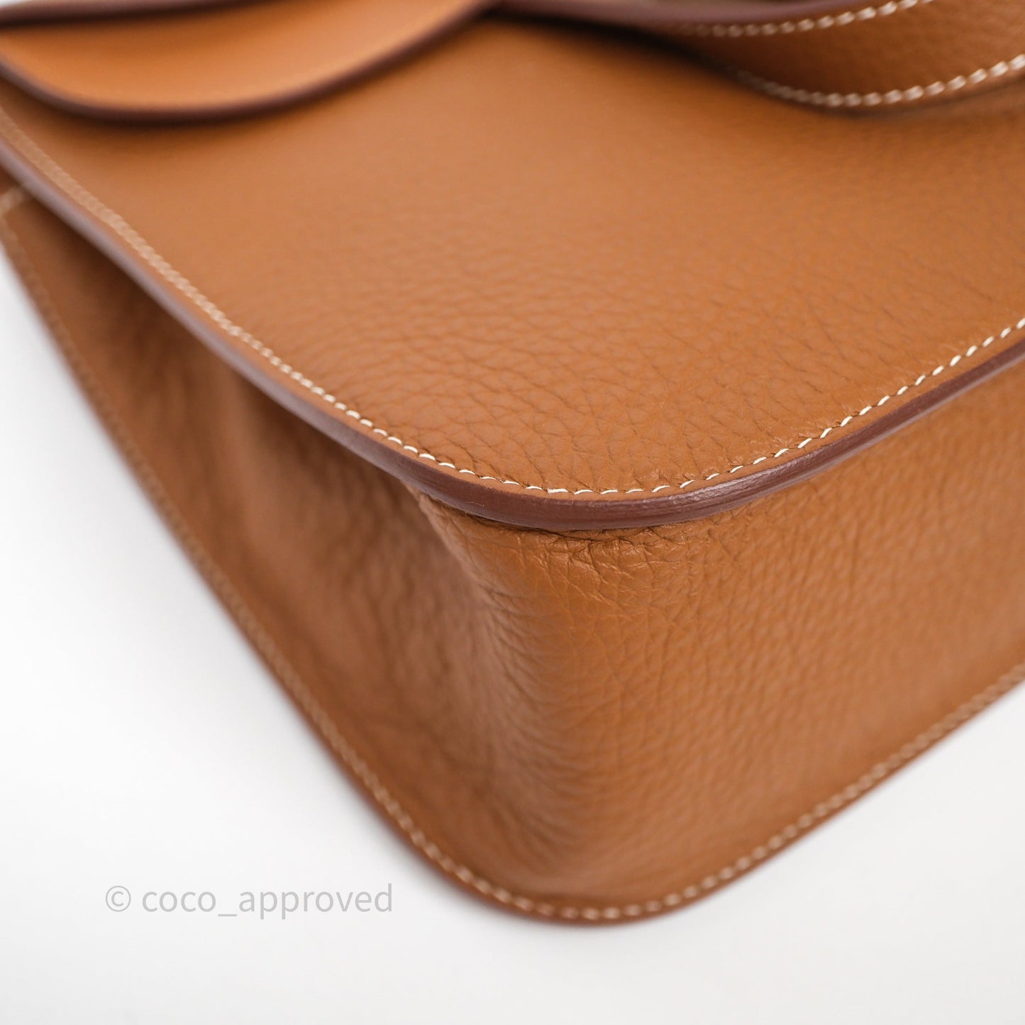 Hermès Halzan 31 Gold 37 Clemence Gold Hardware