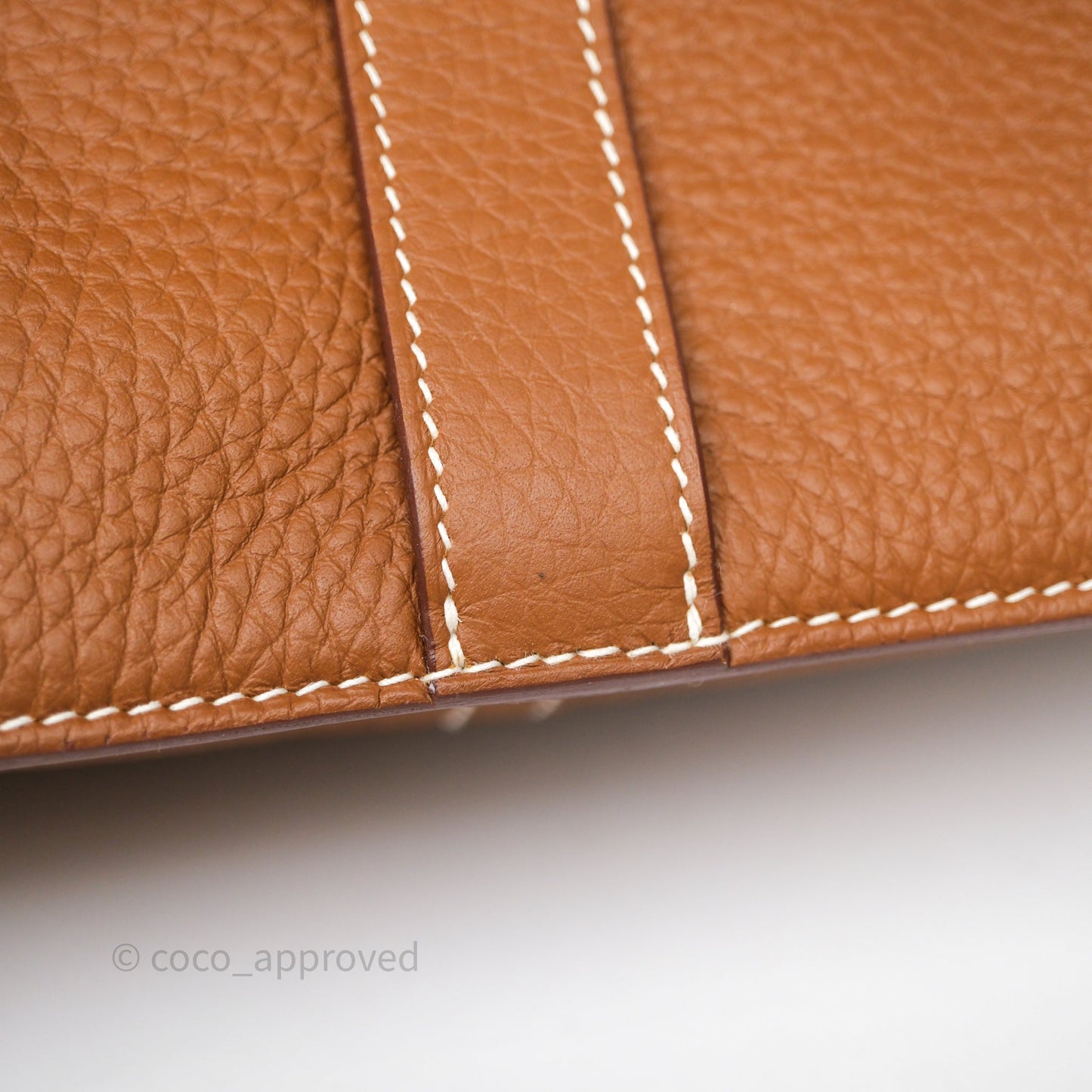 Hermès Halzan 31 Gold 37 Clemence Gold Hardware