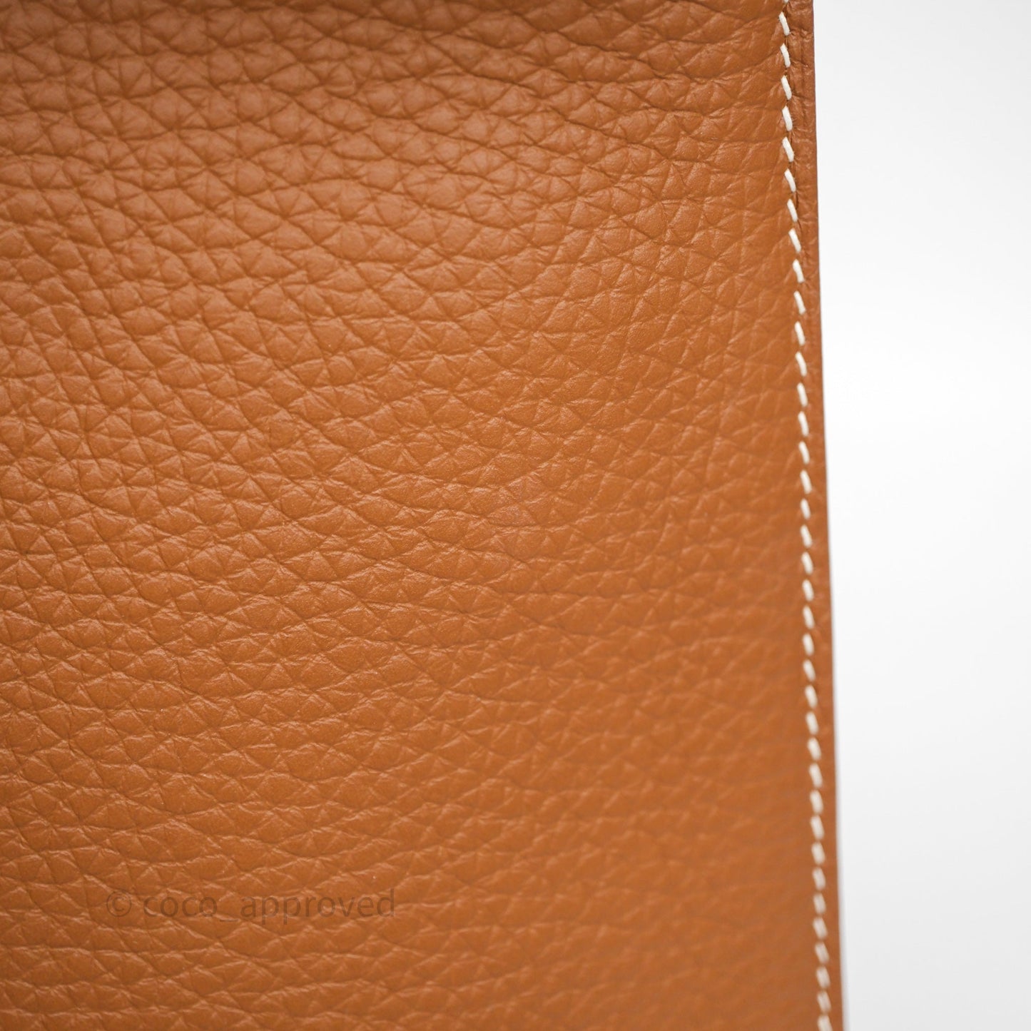 Hermès Halzan 31 Gold 37 Clemence Gold Hardware