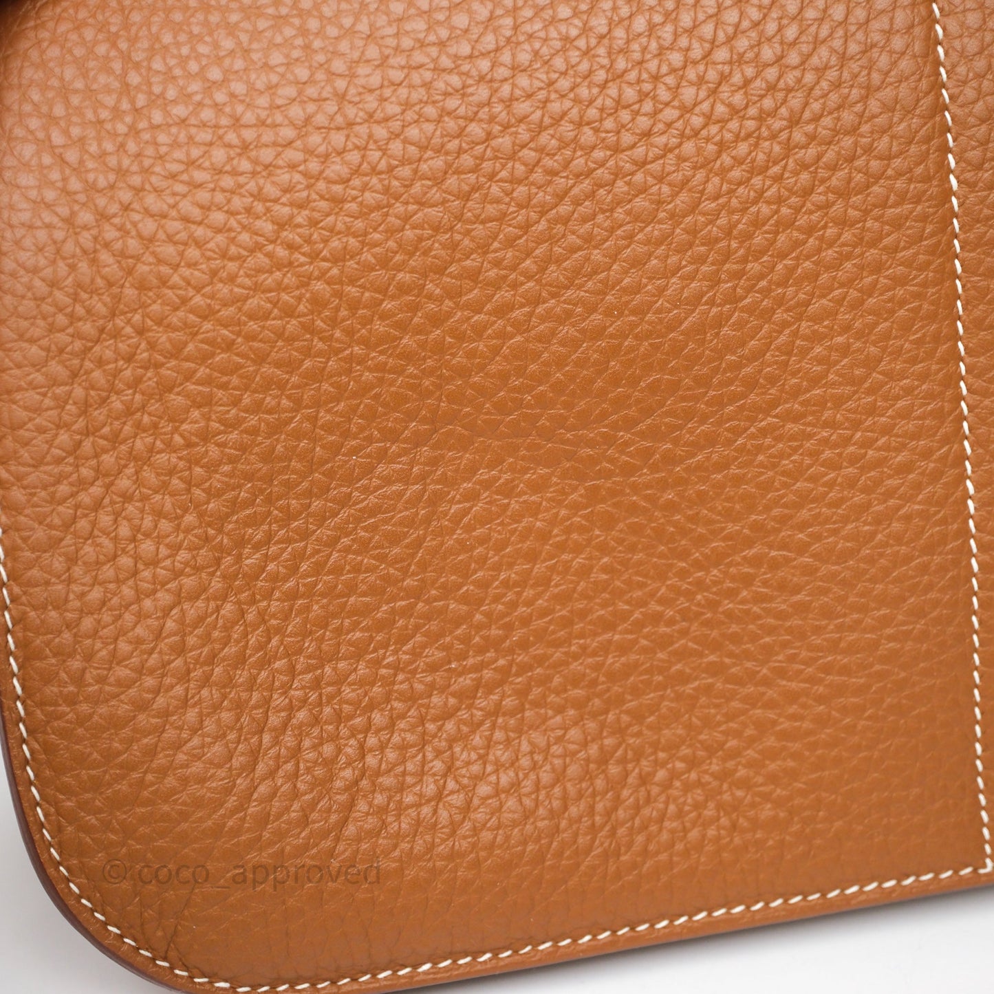 Hermès Halzan 31 Gold 37 Clemence Gold Hardware