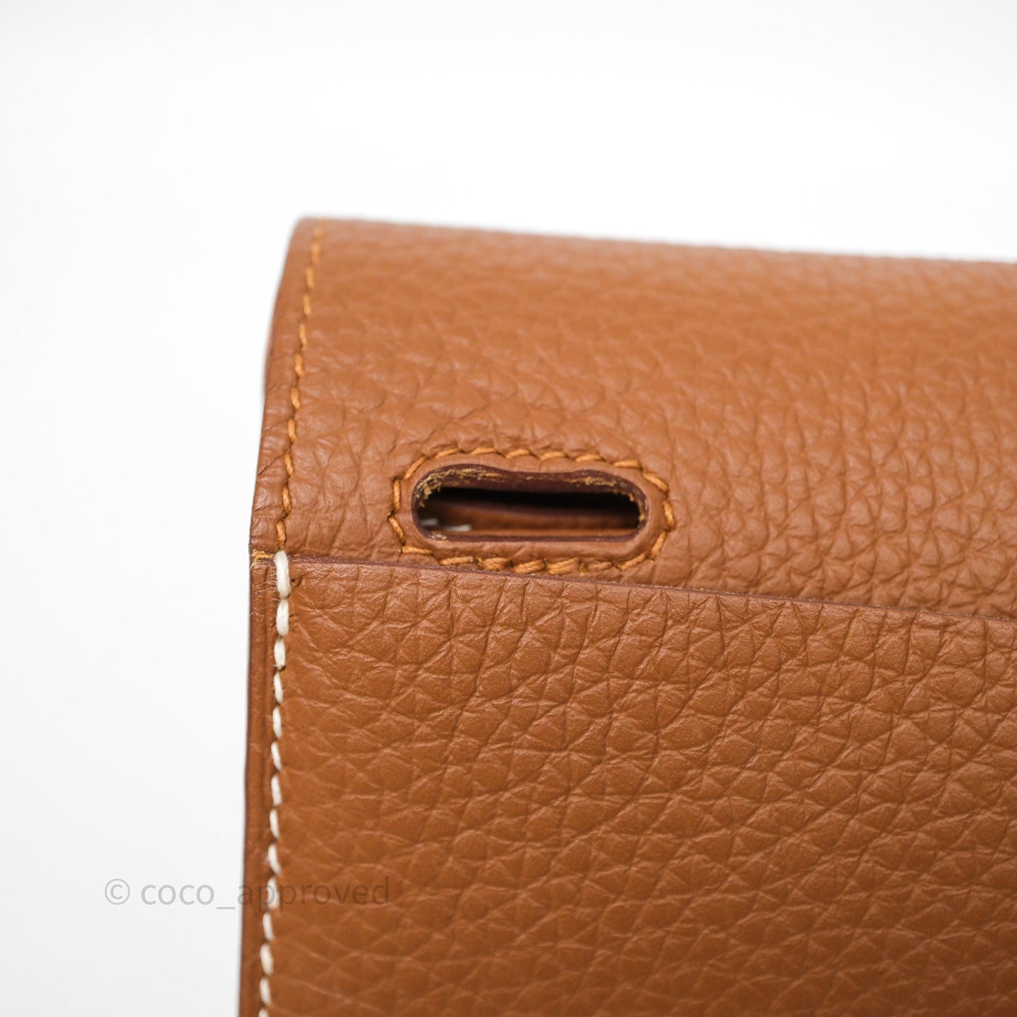 Hermès Halzan 31 Gold 37 Clemence Gold Hardware