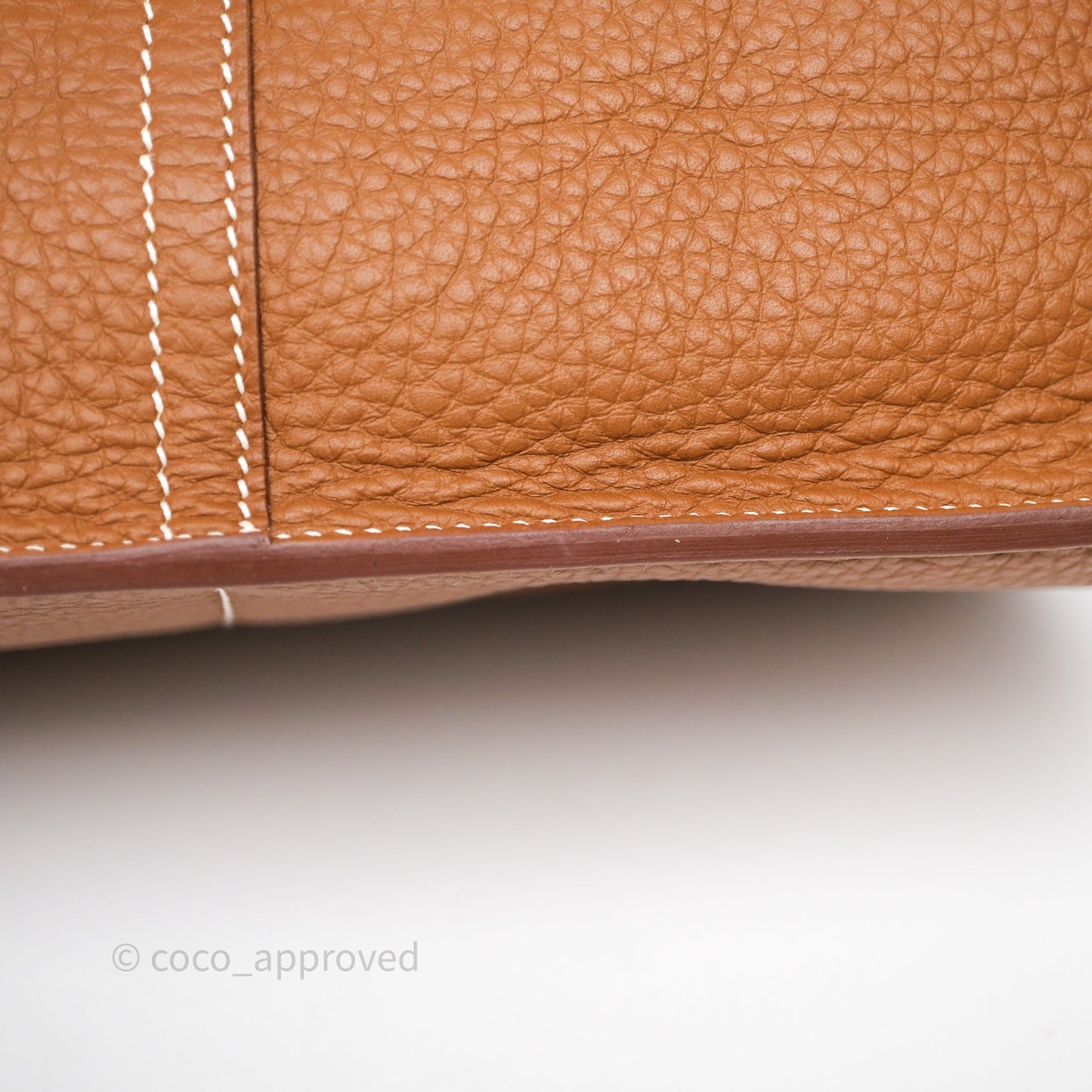 Hermès Halzan 31 Gold 37 Clemence Gold Hardware