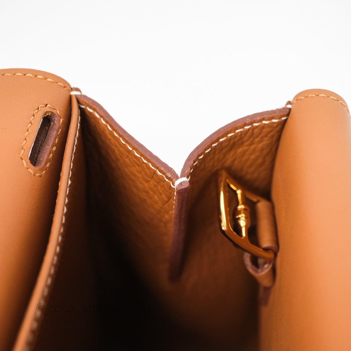 Hermès Halzan 31 Gold 37 Clemence Gold Hardware