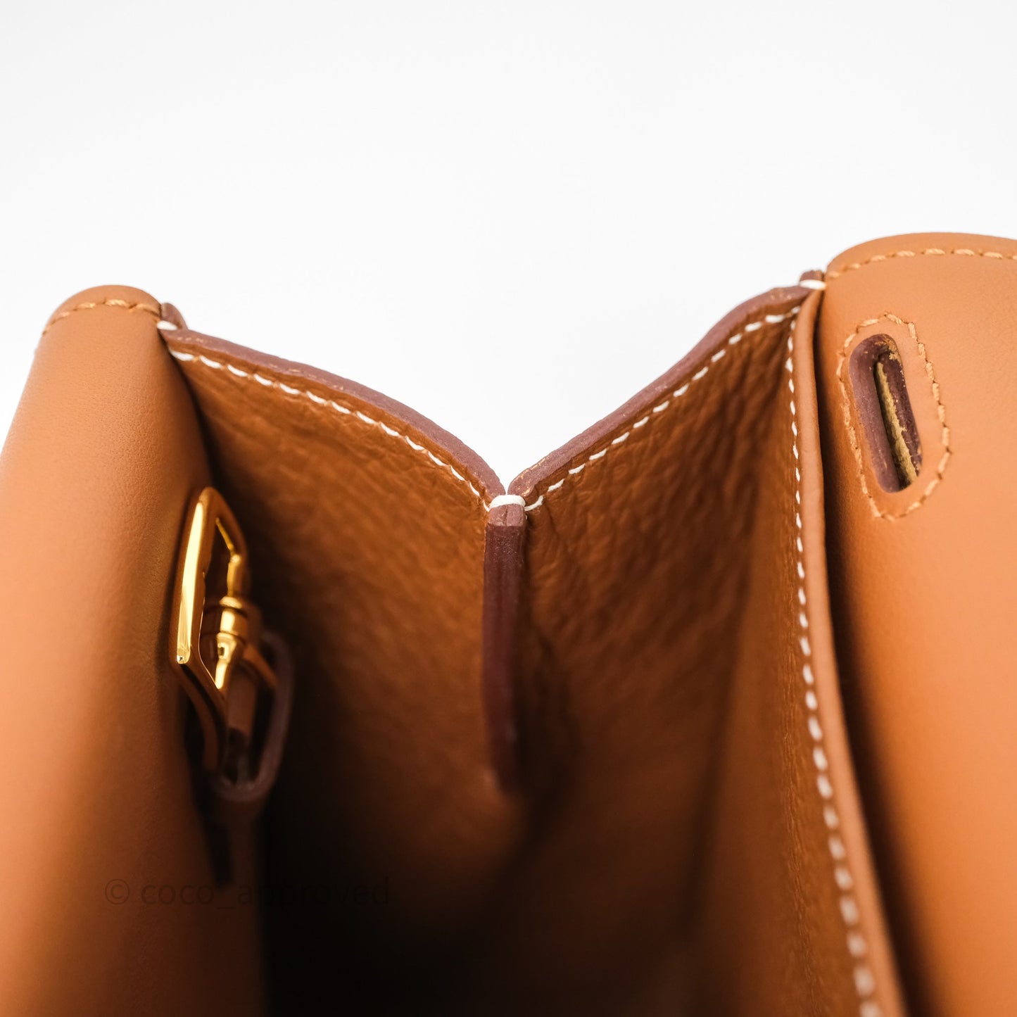 Hermès Halzan 31 Gold 37 Clemence Gold Hardware