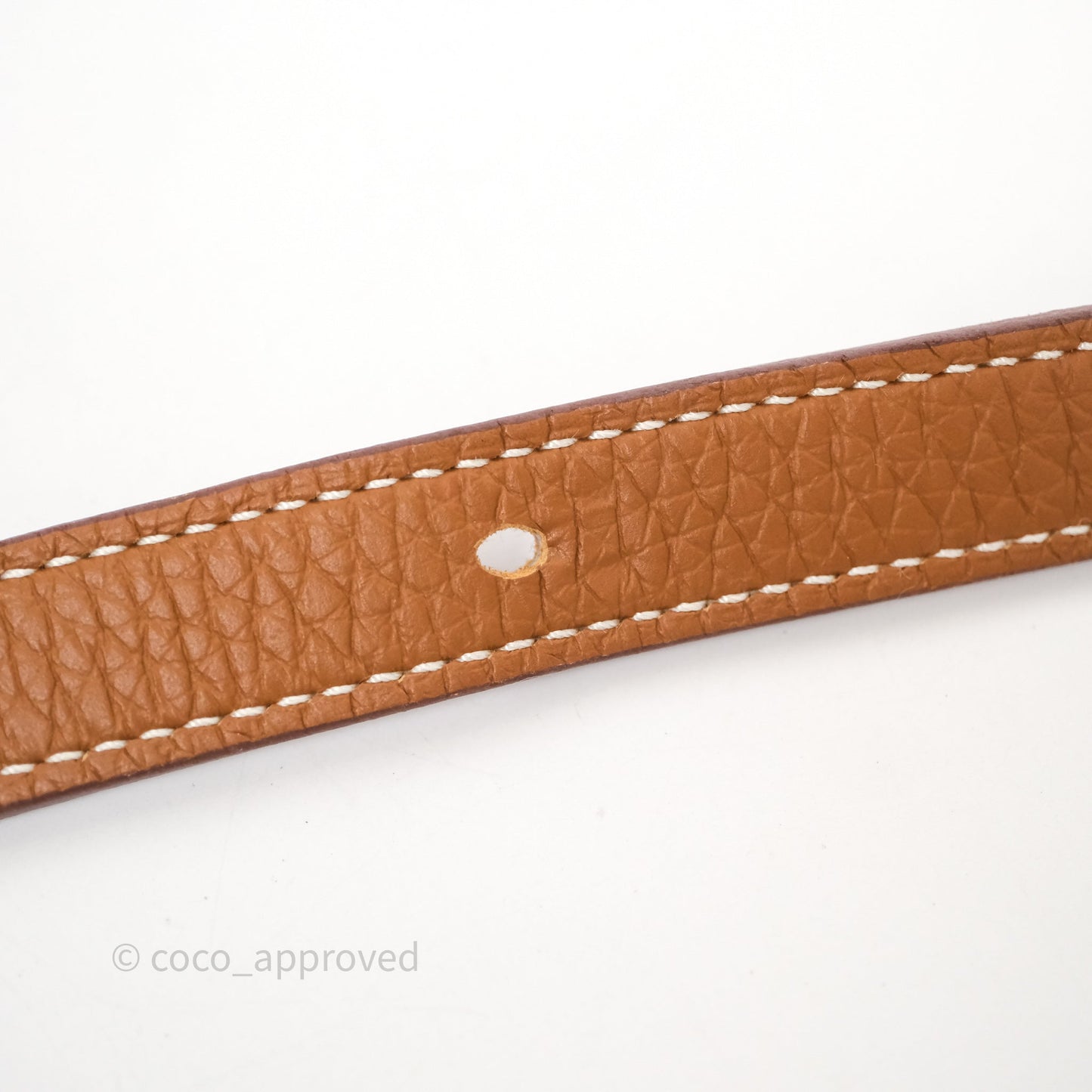 Hermès Halzan 31 Gold 37 Clemence Gold Hardware