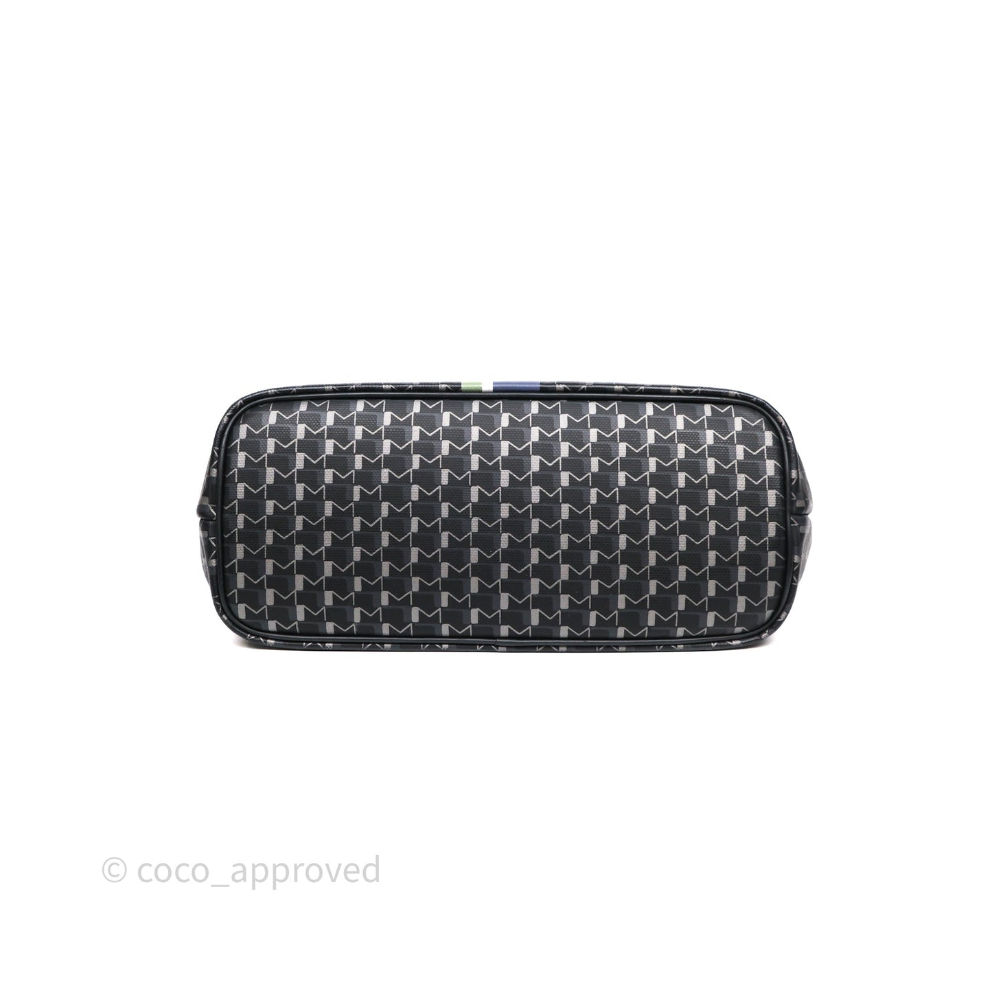 Moynat Tote Ruban PM Carbon Silver