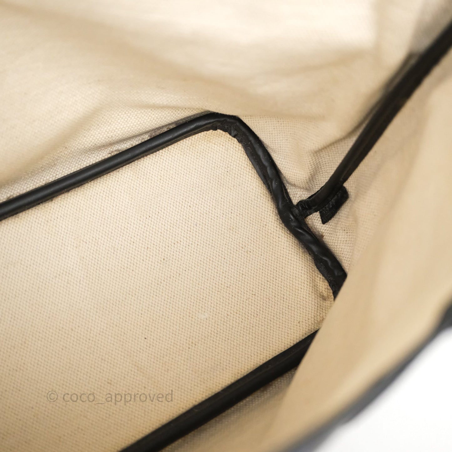 Moynat Tote Ruban PM Carbon Silver