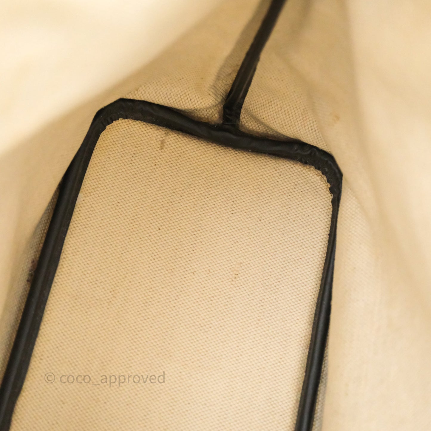 Moynat Tote Ruban PM Carbon Silver