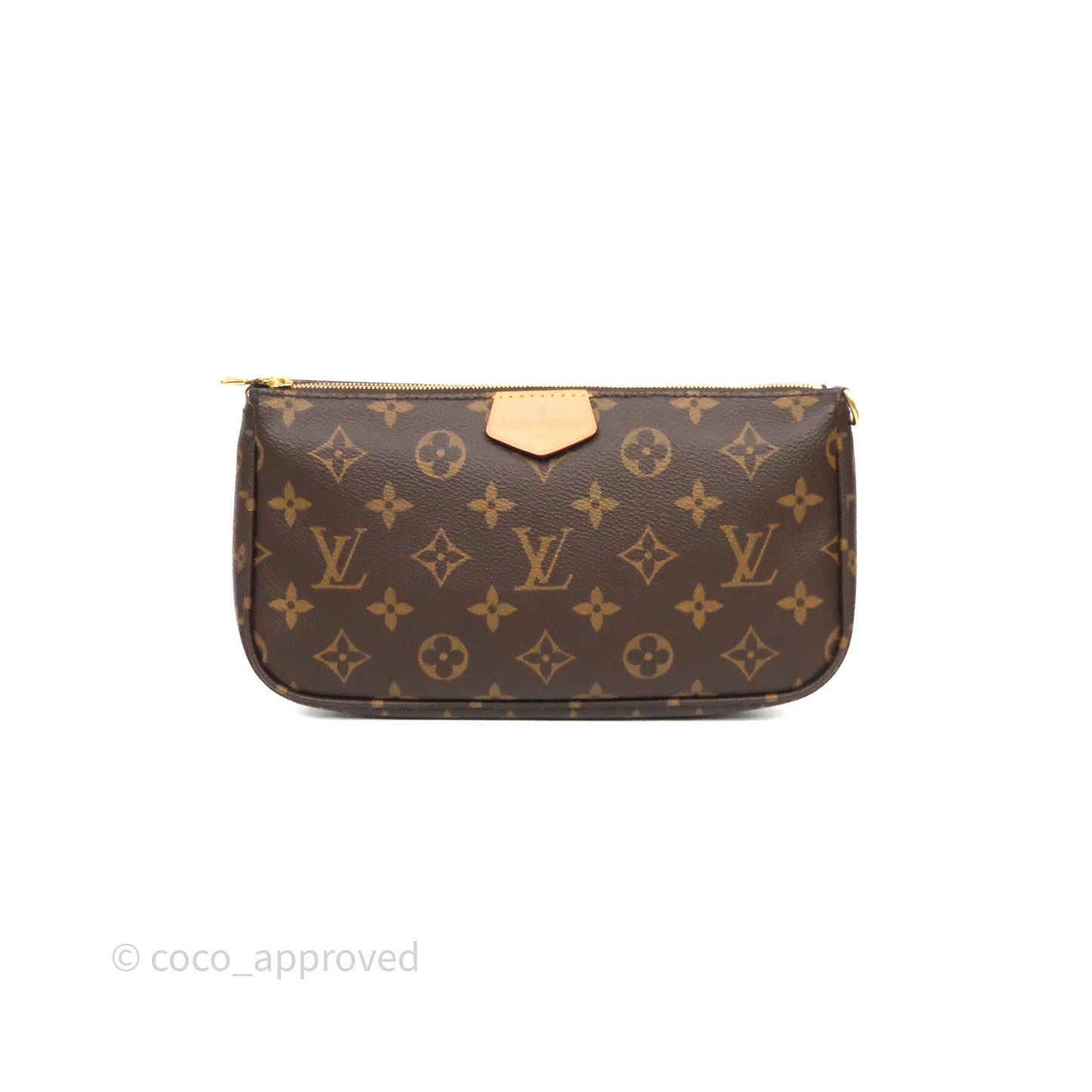 Louis Vuitton Multi Pochette Accessories Pink Monogram Canvas