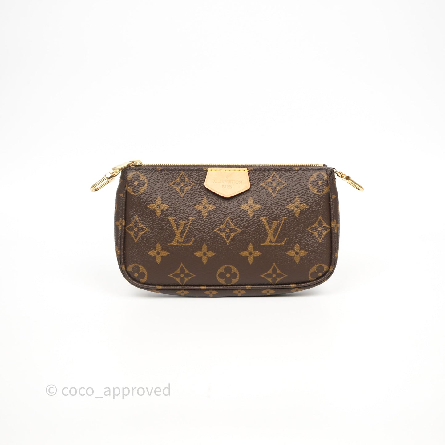 Louis Vuitton Multi Pochette Accessories Pink Monogram Canvas