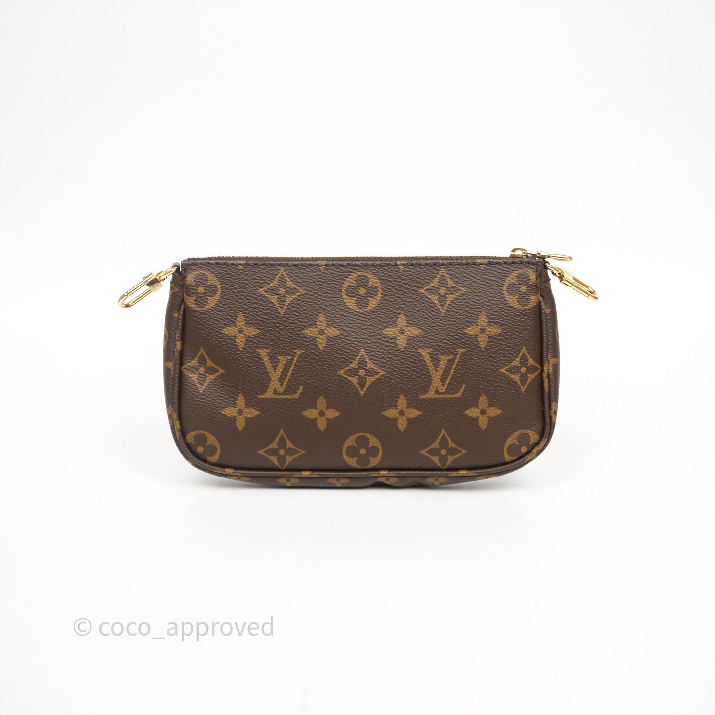 Louis Vuitton Multi Pochette Accessories Pink Monogram Canvas