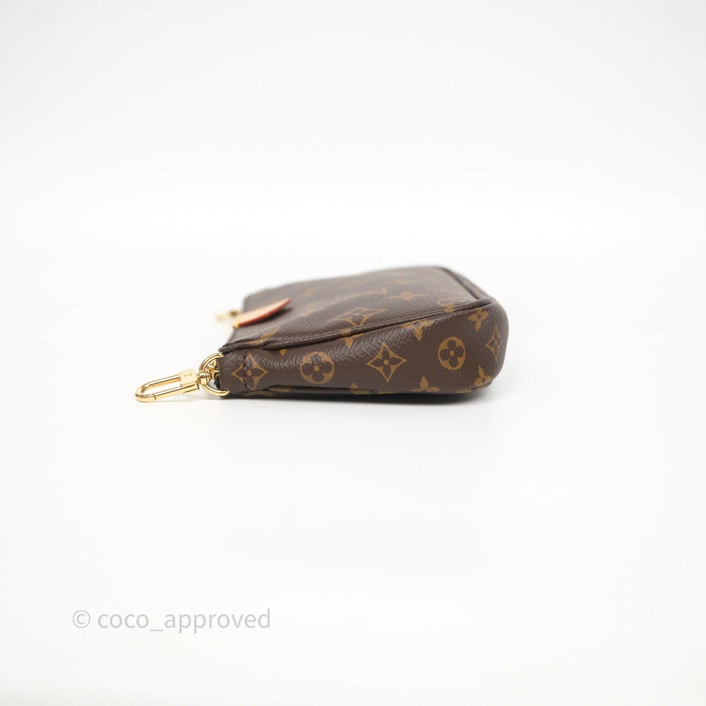Louis Vuitton Multi Pochette Accessories Pink Monogram Canvas