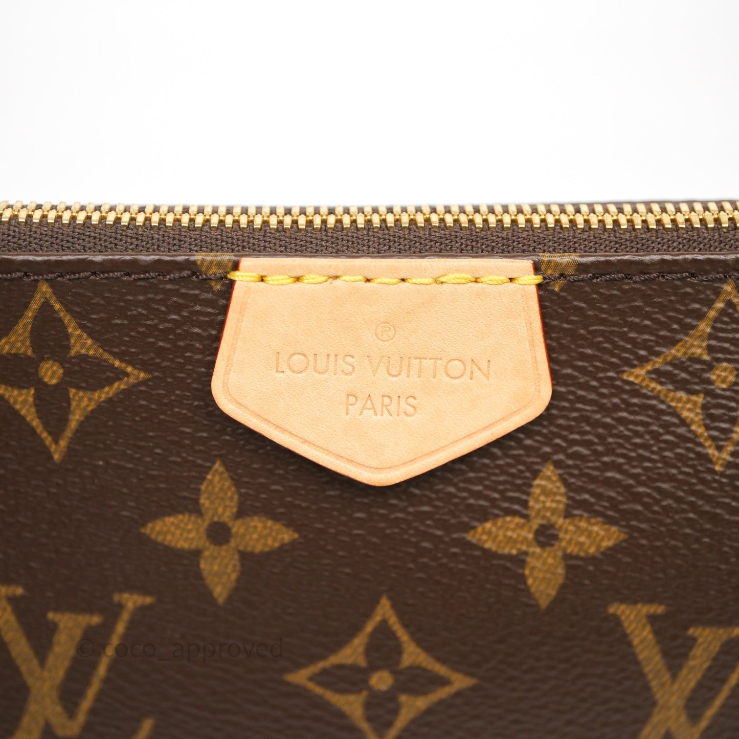 Louis Vuitton Multi Pochette Accessories Pink Monogram Canvas