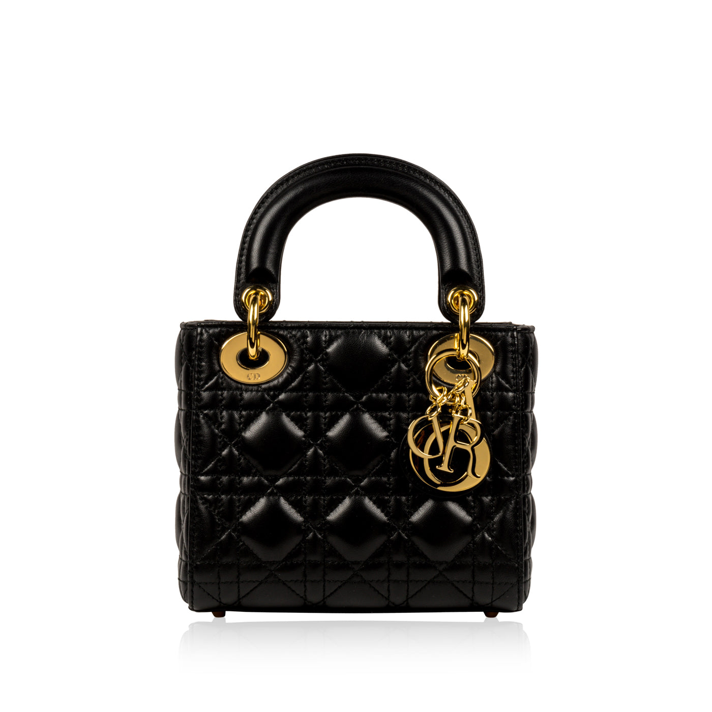 Luxury Dior Lady Luxury Dior - Mini - Black Lambskin