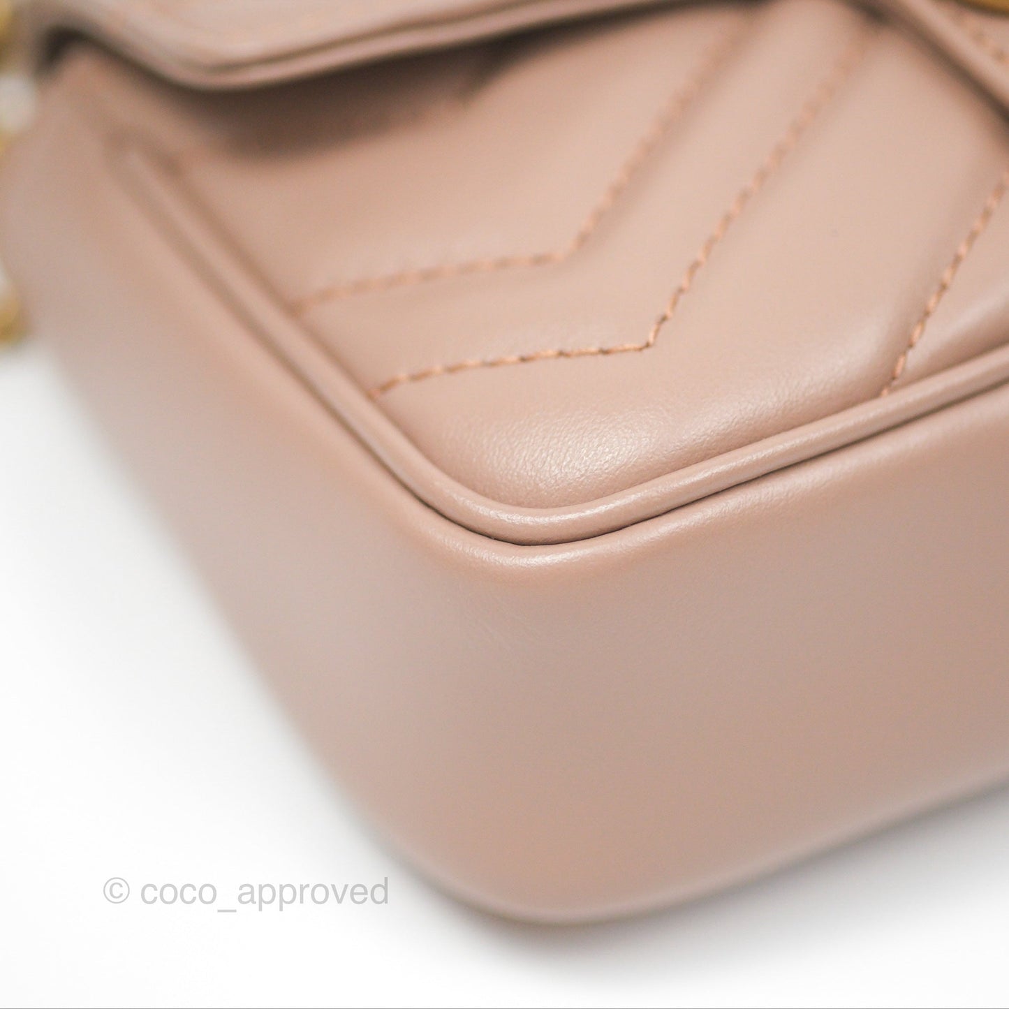 Gucci GG Marmont Super Mini Bag Dusty Pink