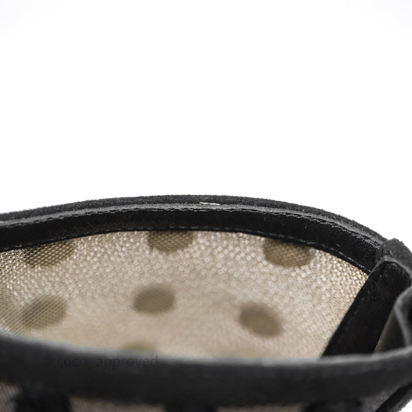 Christian Dior Mesh Polka-Dot Boots Black Size 39
