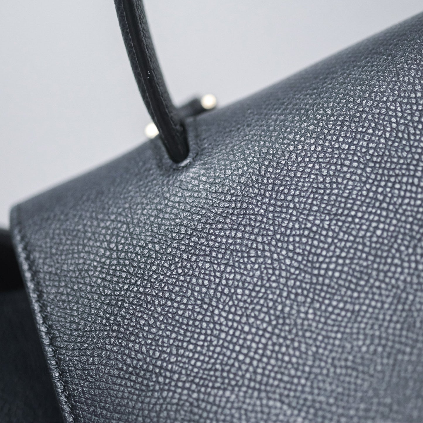 Celine Mini Belt Bag Navy Grained Calfskin Silver Hardware