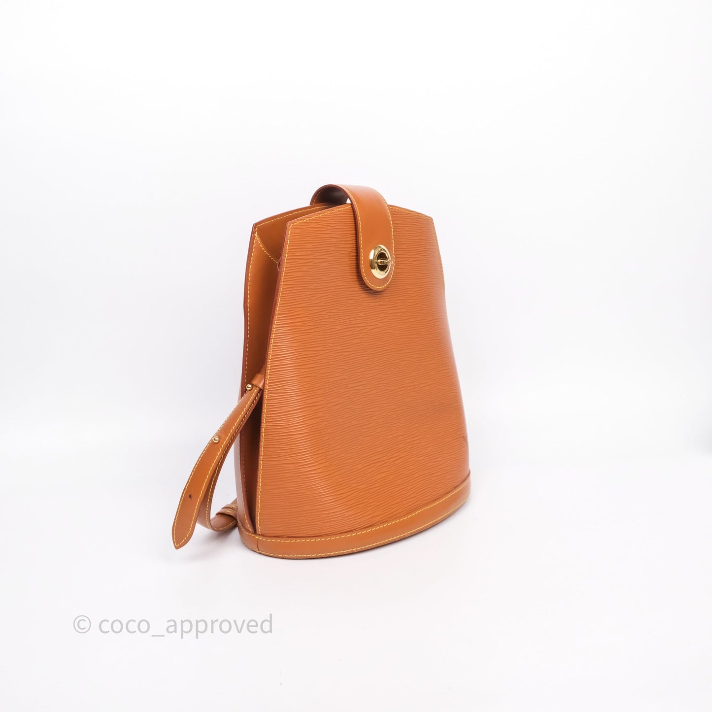 Louis Vuitton Cluny Shoulder Bag Brown Epi