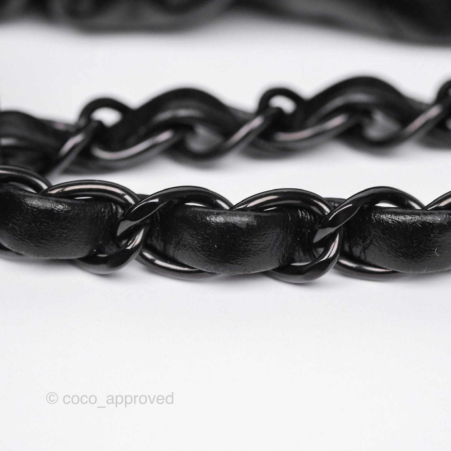 Chanel 22 Small Quilted So Black Shiny Crumpled Calfskin