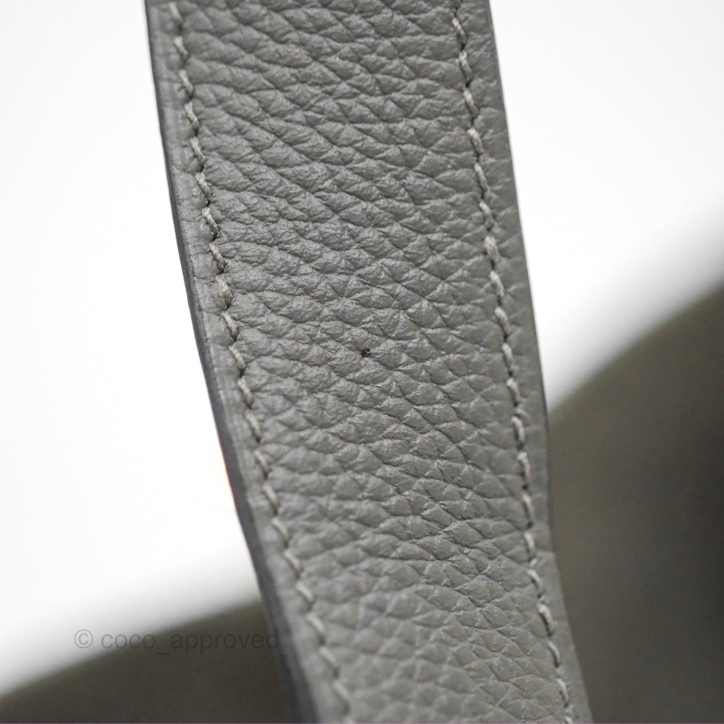 Hermès Picotin 22 Graphite Taurillon Maurice Gold Hardware