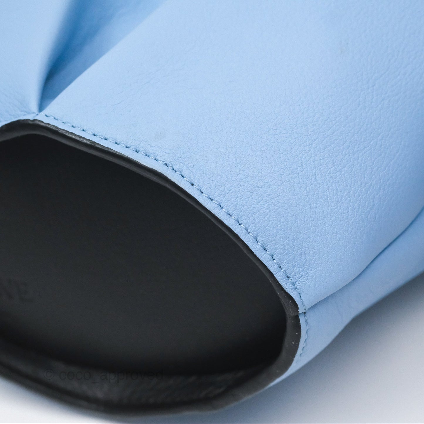 Loewe Elephant Bag In Classic Calfskin Blue