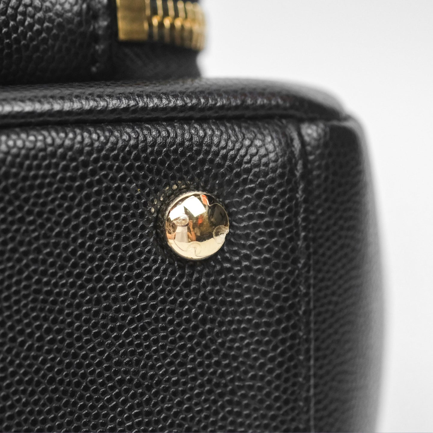 Chanel Quilted Small Business Affinity Flap Black Caviar Gold Hardware