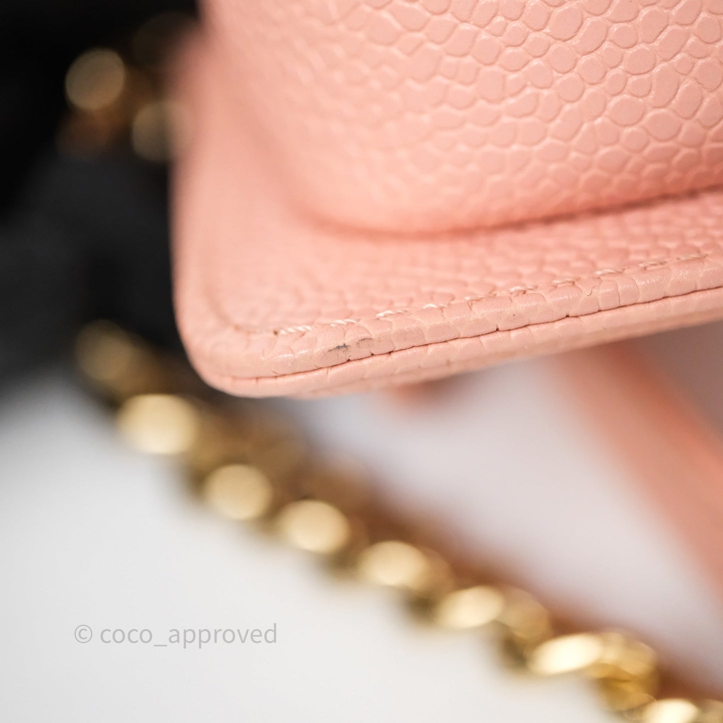 Chanel Small Boy Quilted Pink Caviar Gold Hardware