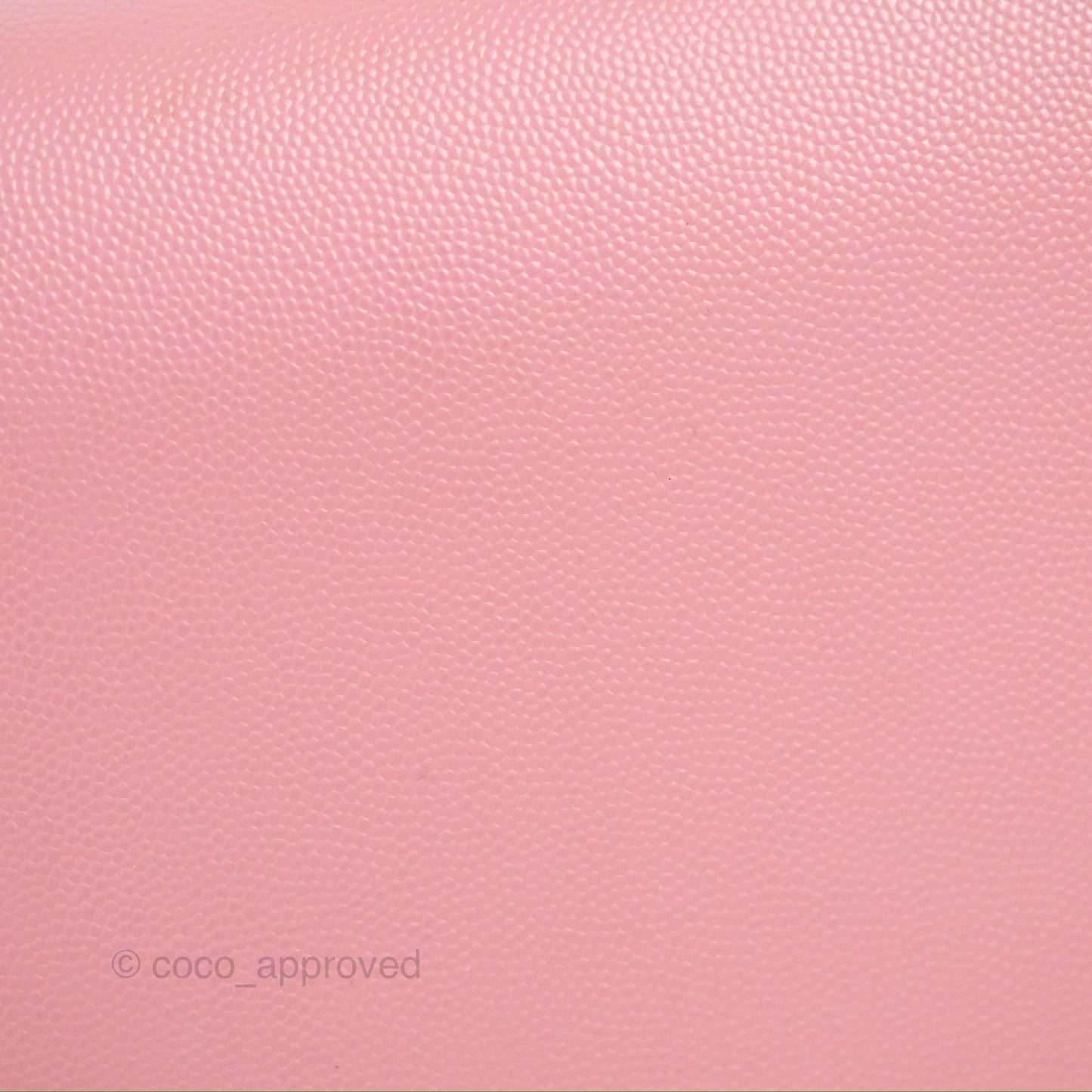 Saint Laurent Medium Classic Monogram Kate Pink Grained Calfskin