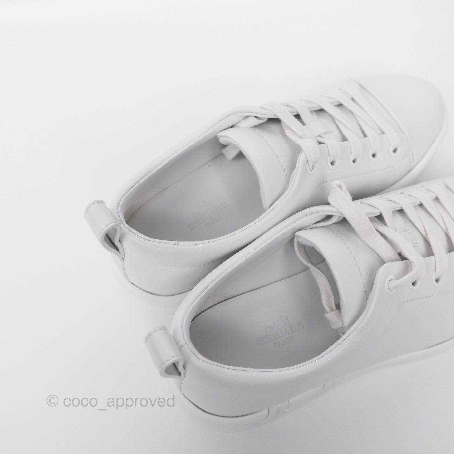 Hermès Happy Sneakers Blanc 01 Size 36.5