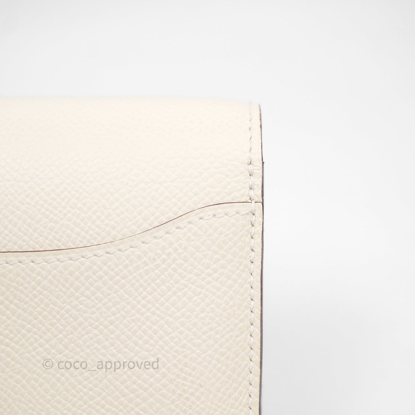 Hermès Constance To Go Wallet Nata I2 Epsom Palladium hardware
