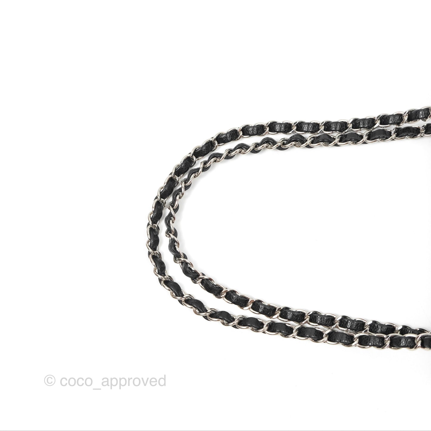 Chanel Small Classic Quilted Flap Black Caviar Silver Hardware
