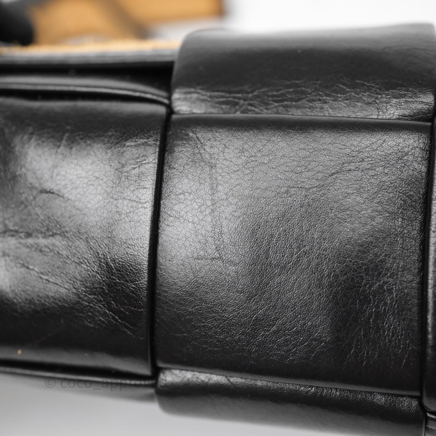 Bottega Veneta Cassette Stretch Belt Bag Maxi Black Intrecciato Leather