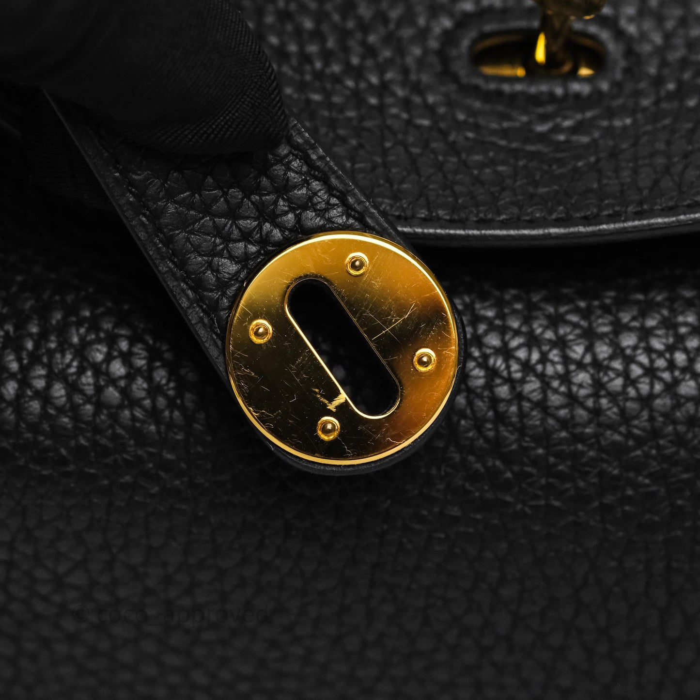 Hermès Lindy 30 Black Noir 89 Clemence Gold Hardware
