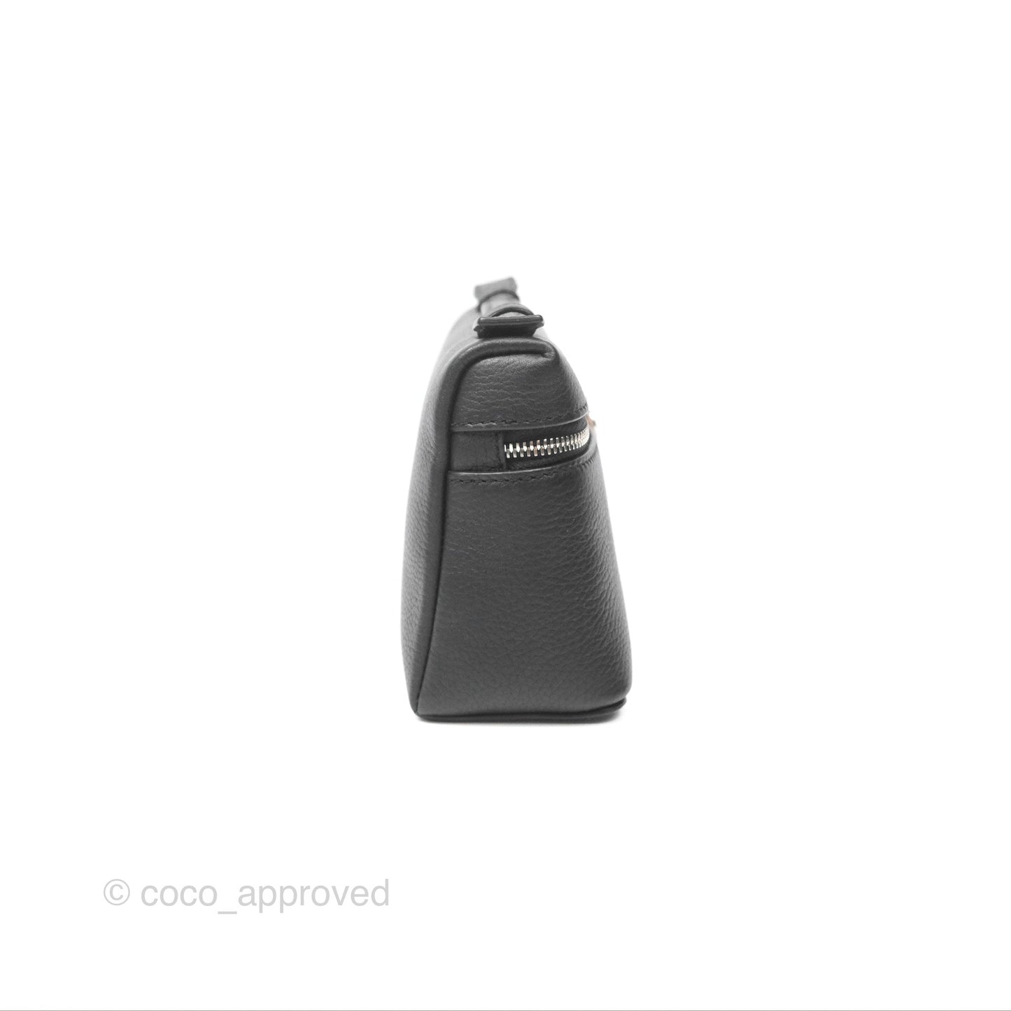 Loro Piana Extra Pocket L19 Black Grained Calfskin