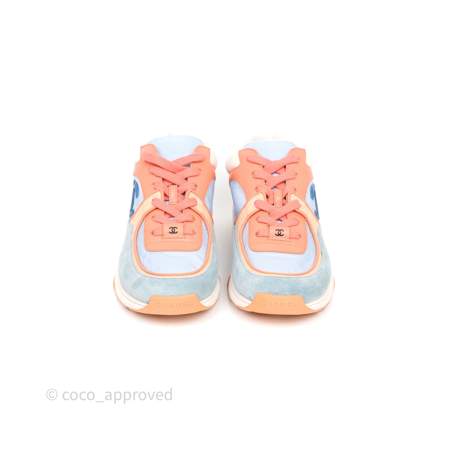 Chanel CC Sneakers Multicolor Size 38