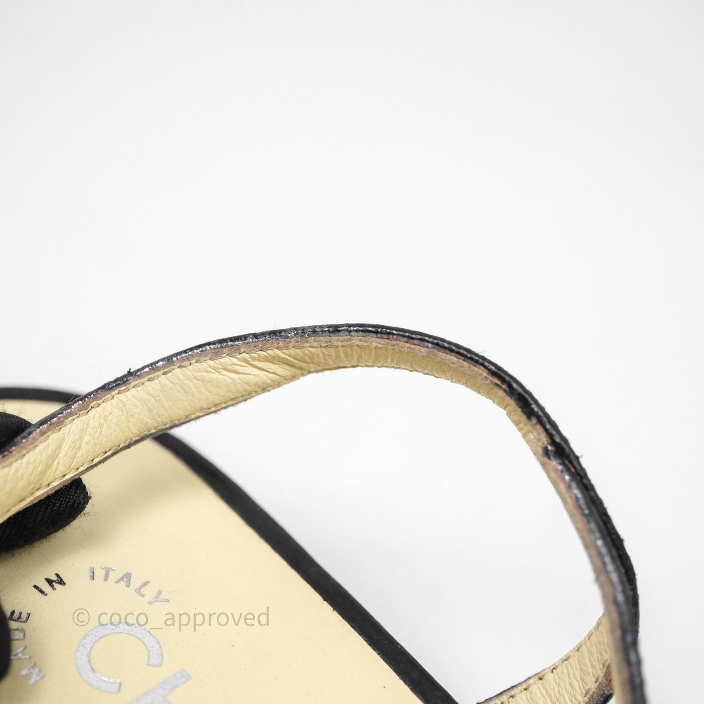 Chanel Classic Slingback Black Size 38