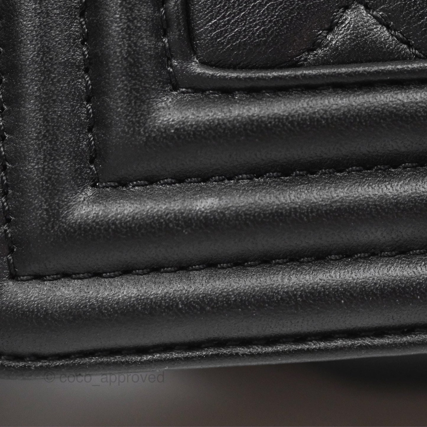 Chanel Small Boy Black Lambskin Aged Gold Hardware
