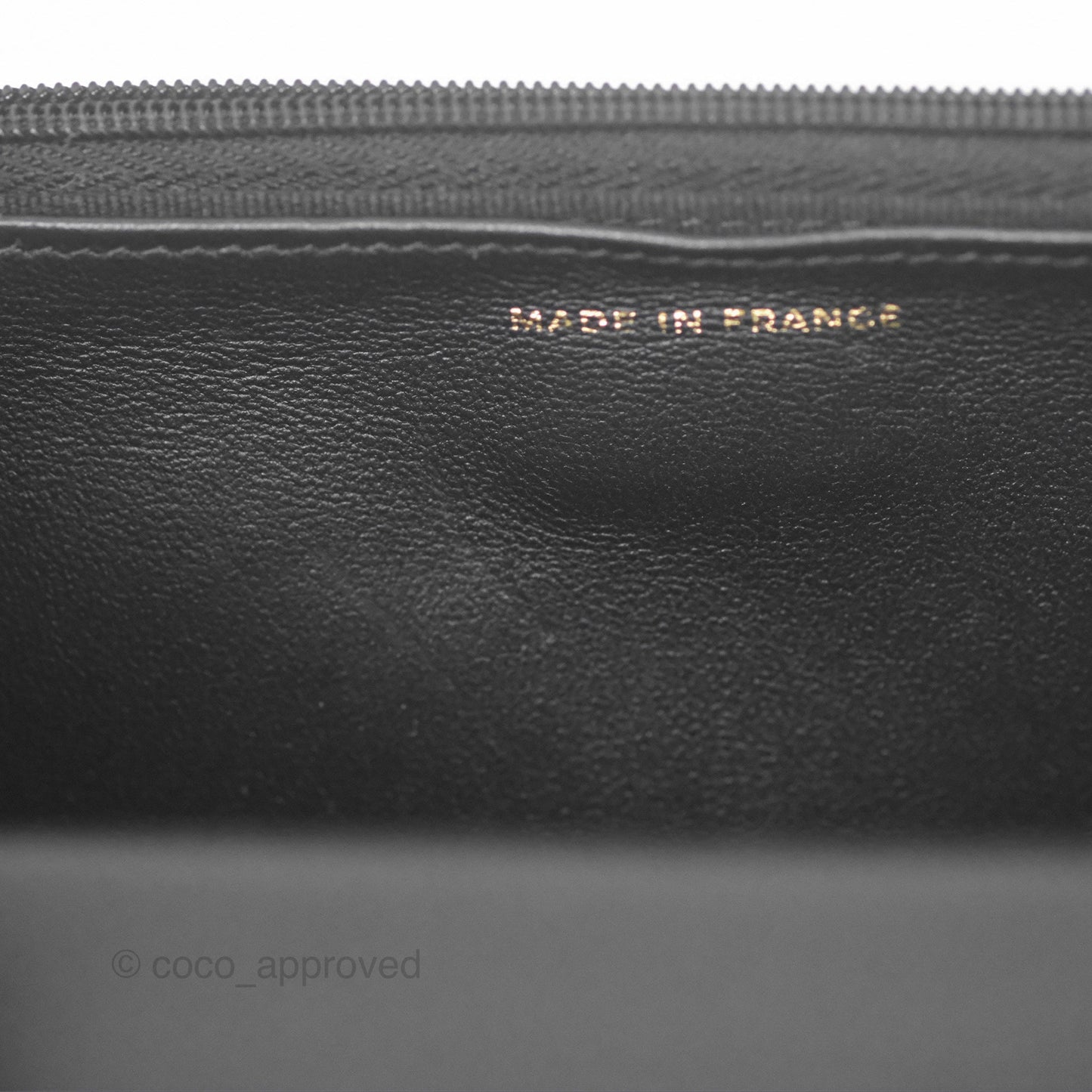 Chanel Camellia Handle WOC with Chain Black Lambskin 23K