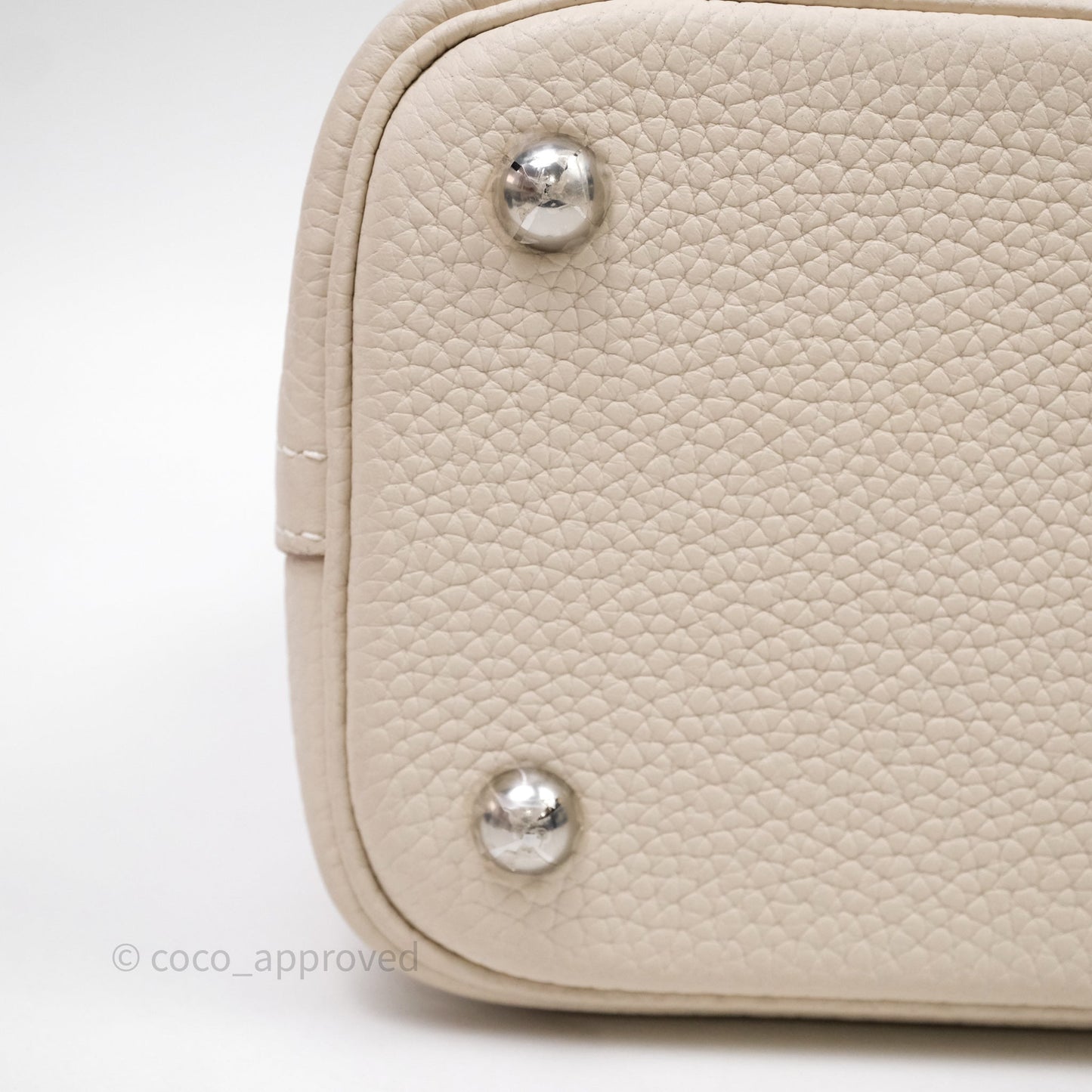 Hermes Bolide 31 Clemence Craie 10 Palladium Hardware