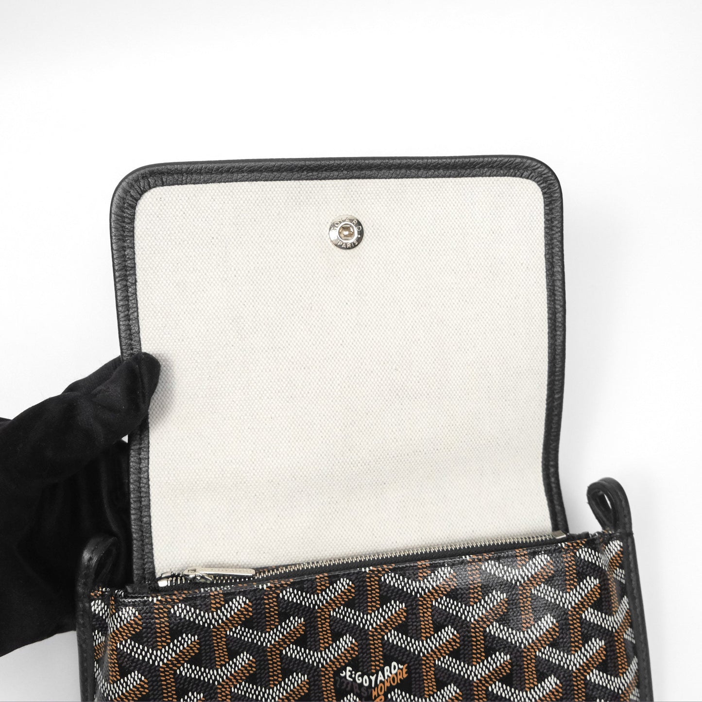Goyard Plumet Pocket Wallet Black
