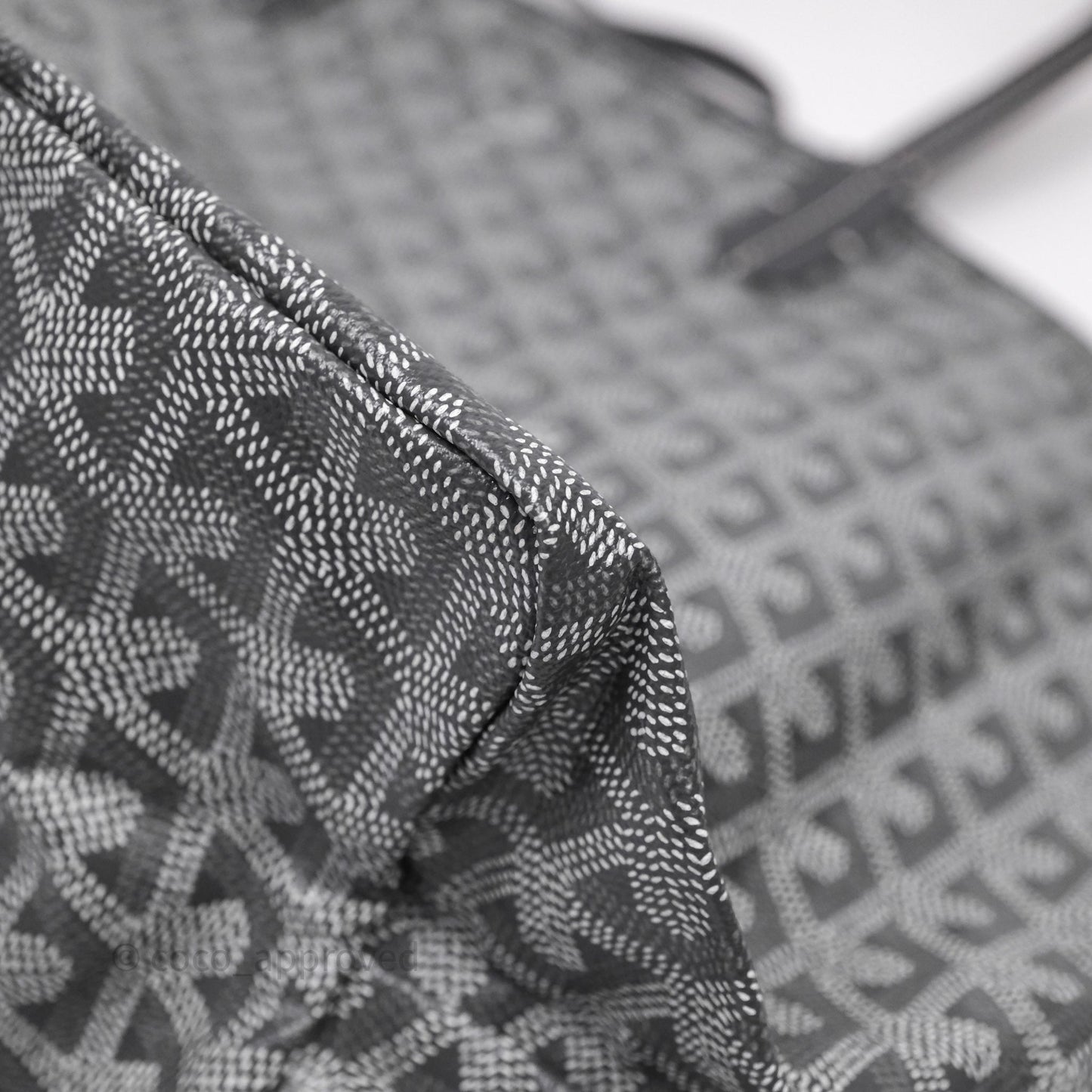 Goyard St Louis Tote PM Grey
