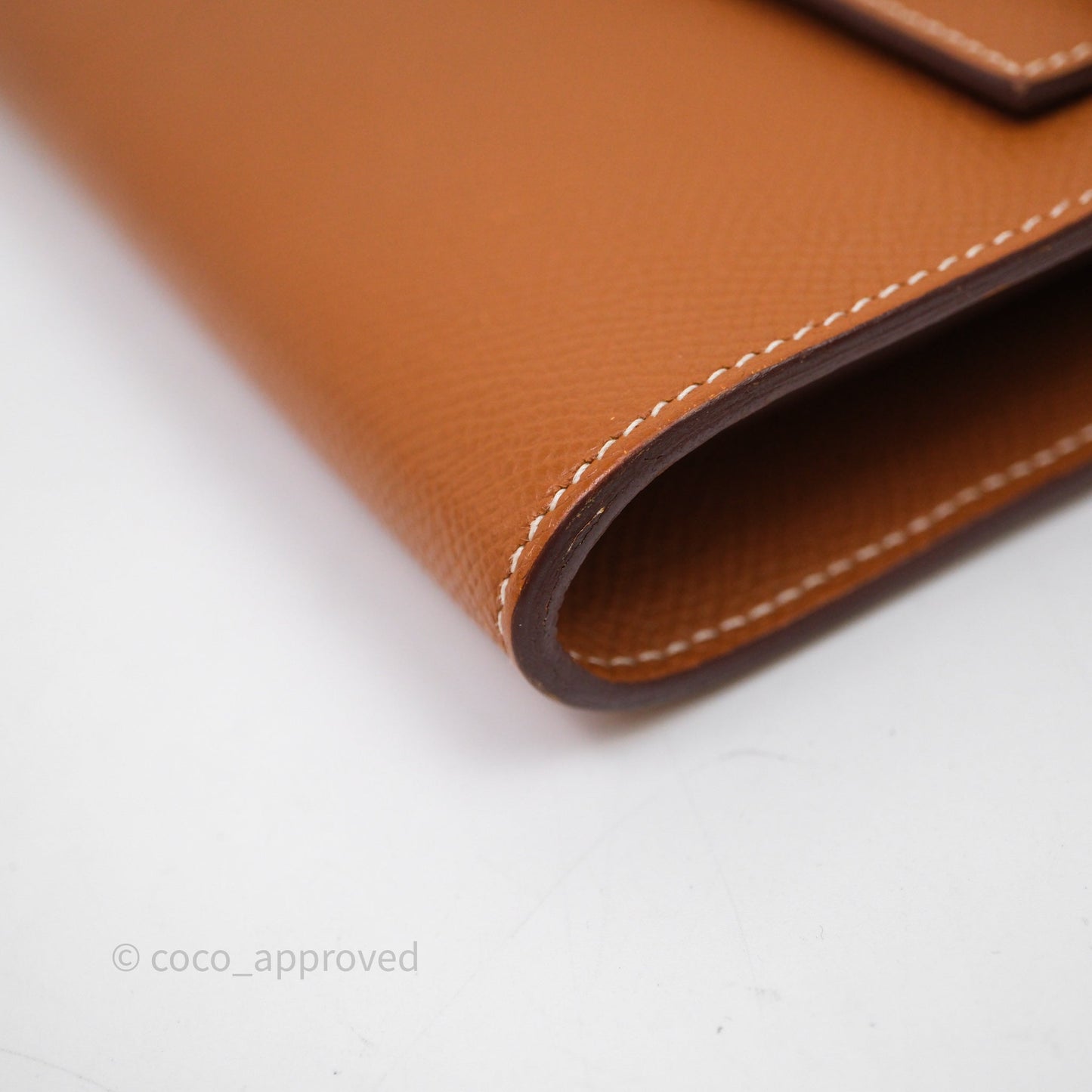 Hermès Kelly To Go Wallet Gold 37 Epsom Gold Hardware