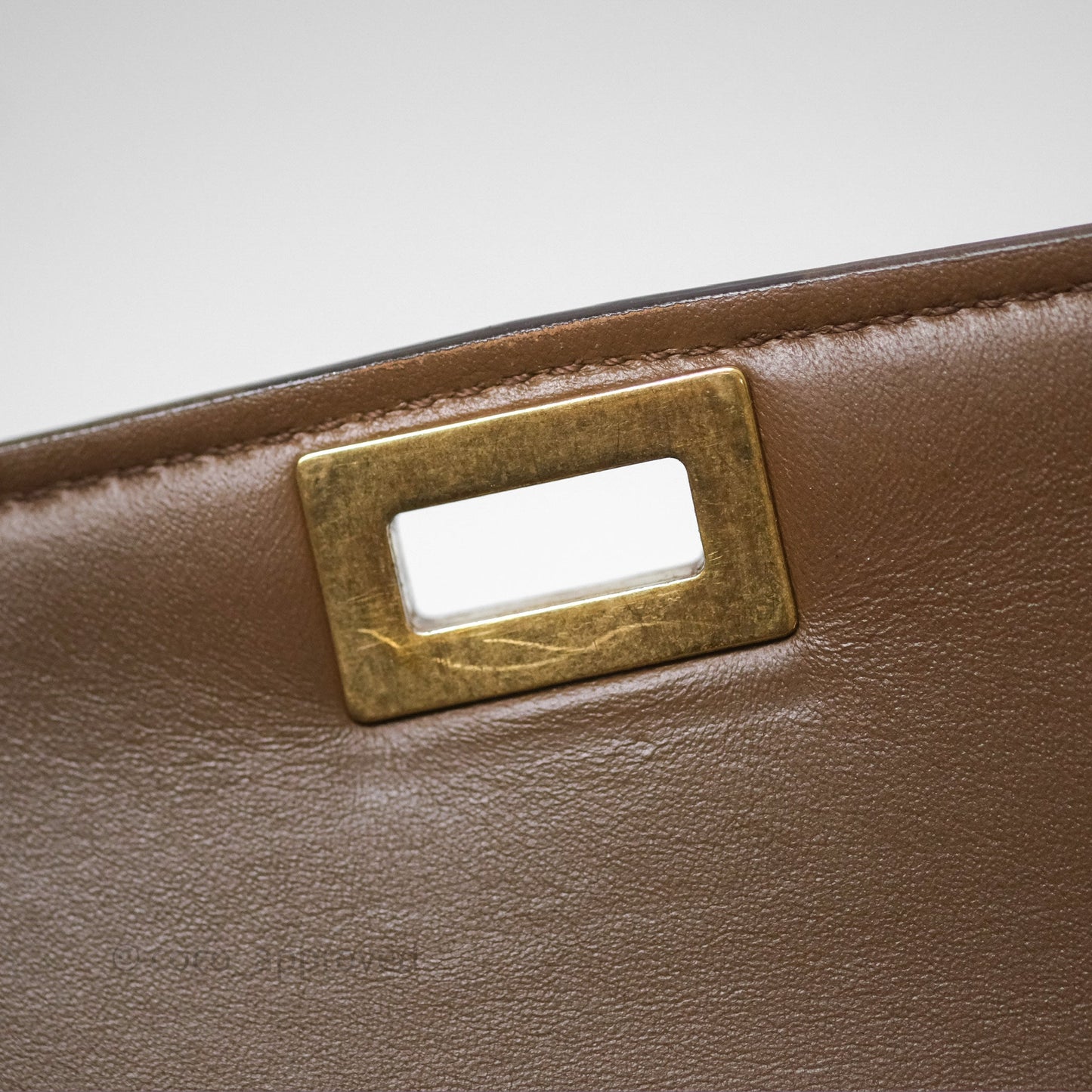 Celine Medium Classic Box Flap Caramel Calfskin