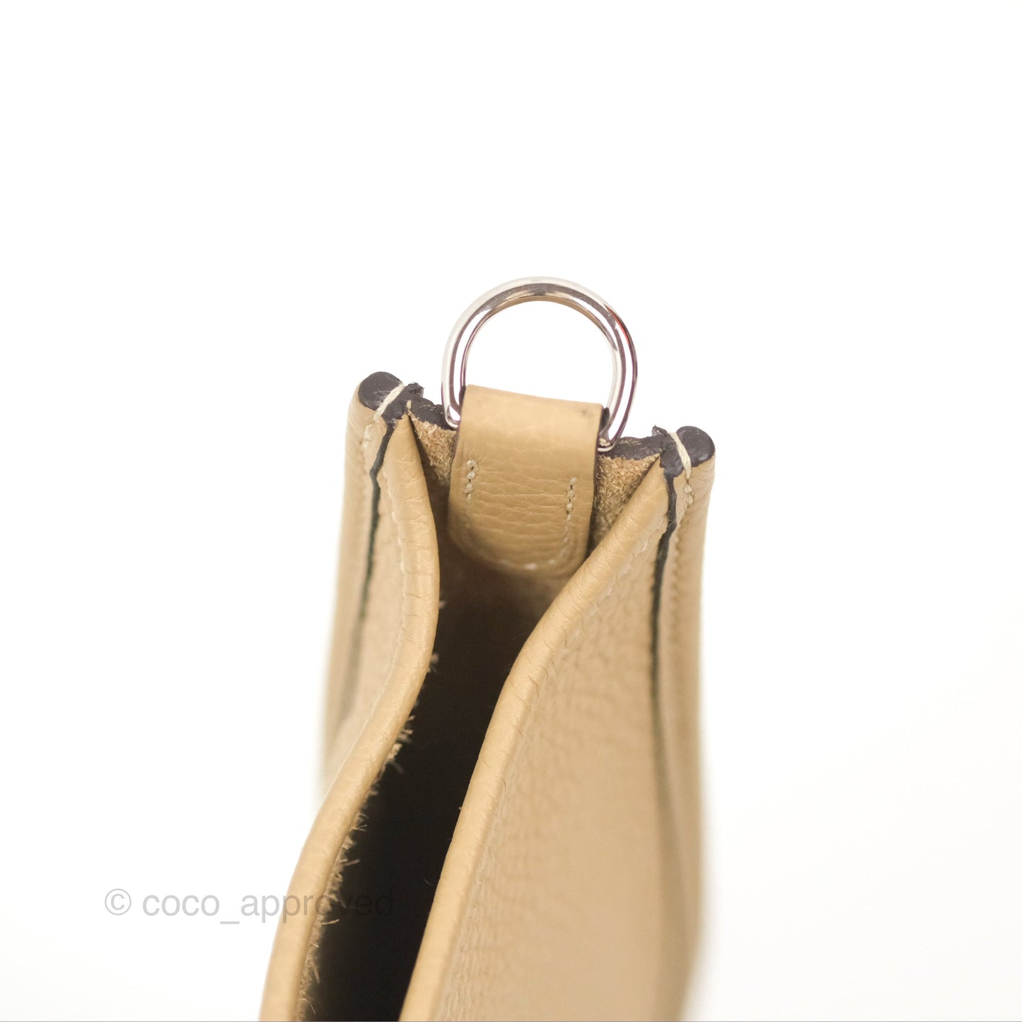 Hermès Mini Evelyne 16 Trench Clemence Palladium Hardware