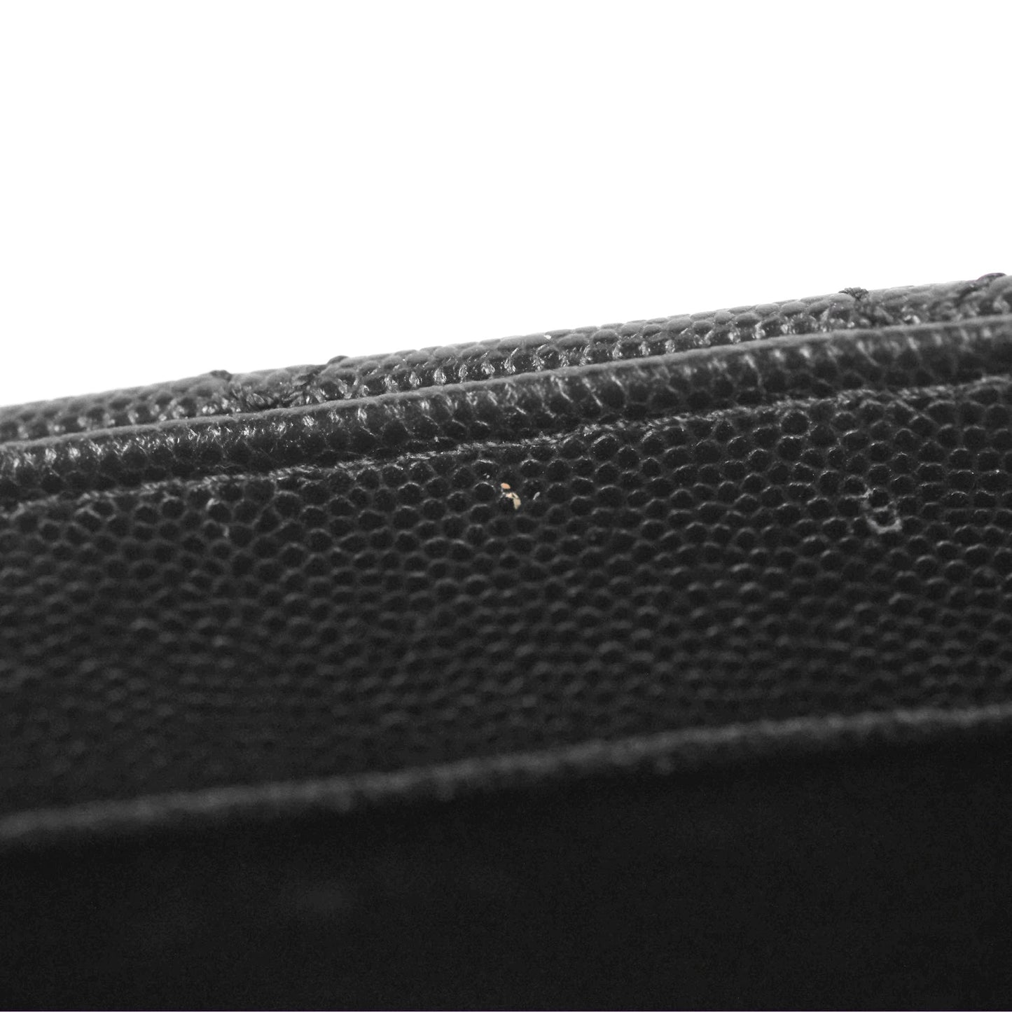 Chanel Small Coco Handle Quilted Black Caviar Aged Gold Hardware Lizard Handle