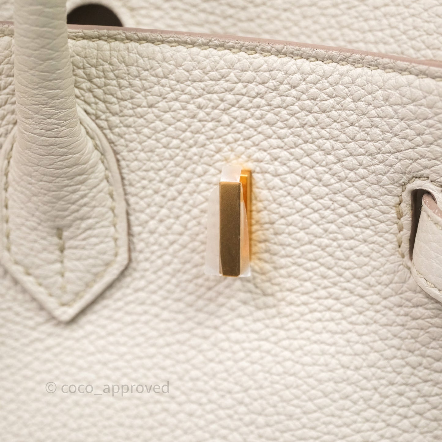 Hermes Birkin 25 Beton Togo Gold Hardware